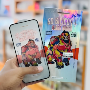  گلس آیفون 13 و آیفون 13 پرو ایربگ‌دار 5 بعدی موکوسون 5D Silicon Plus 