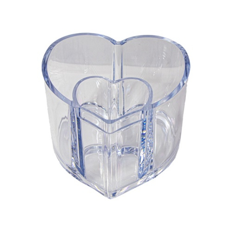 استند لوازم آرایشی طرح دو قلبی کد A05