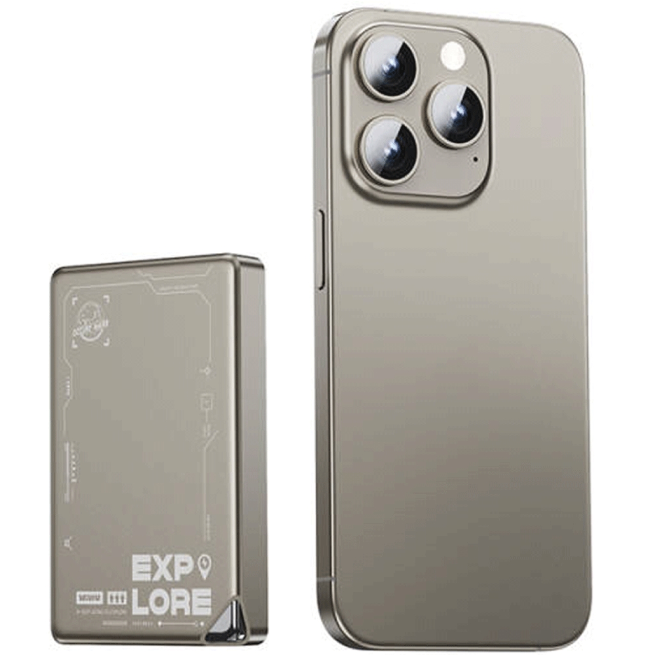 پاوربانک مگسیف 10000 میلیآمپر 15 وات، تایپ سی 20 وات و یواسبی 22.5 وات ویوو مدل Wi-P020