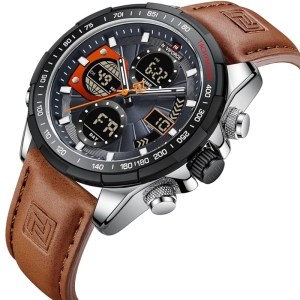 ساعت مچی عقربه‌ای مردانه  کوارتز نیوی فورس مدل NF9197