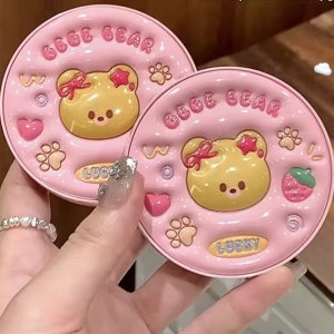 پودر تثبیت کننده آرایش صورت گی گی بیر مدل خرسی کد 03