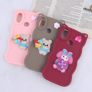 کاور طرح موج دار اسپینر دار گوش دار مناسب برای گوشی موبایل سامسونگ مدل Samsung Galaxy A10s