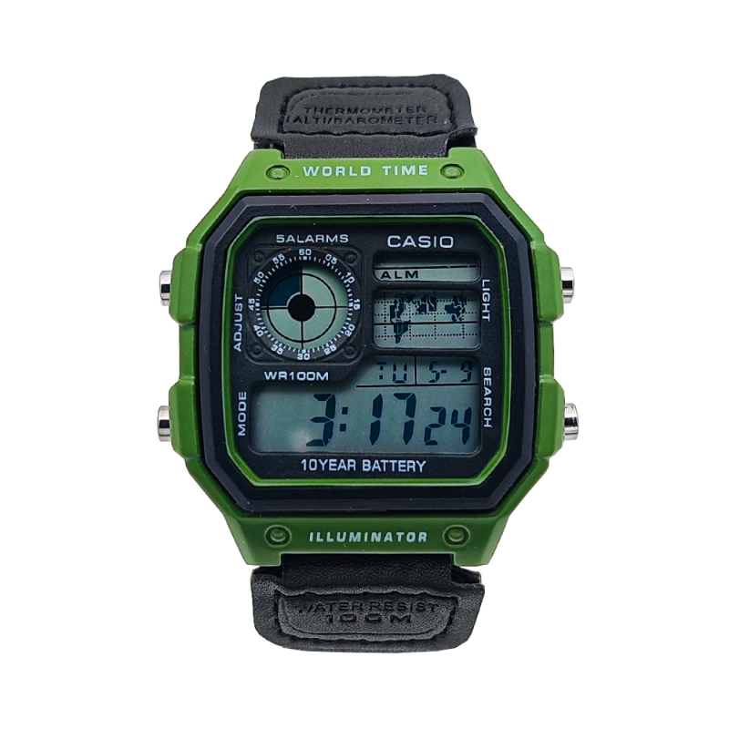 ساعت مچی دیجیتالی کاسیو مدل AE_1200 WH