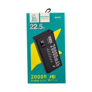 پاوربانک دنمن فست شارژ مدل DP45 ظرفیت 20000 میلی آمپر