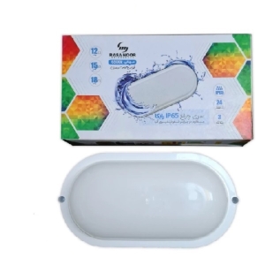 چراغ بارانی ۱۵ وات روکار IP65 رسانور مدل رایکا 