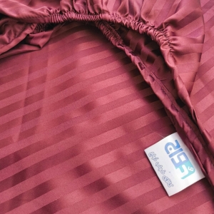 ملحفه کشدار دواج مدل هتلی اکو ۱نفره ۲ تکه عرض ۹۰