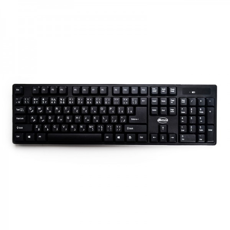 کیبورد و ماوس بی سیم کیسر مدل KWM-490