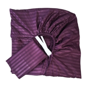 ملحفه هتلی یکنفره ترک 2 تکه Cheshik مدل کشدار سایز 90*200 سانتی متر