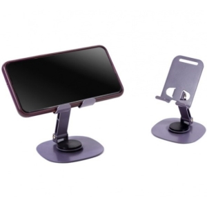 هولدر فلزی رومیزی موبایل با چرخش 360 درجه مدل HL-114