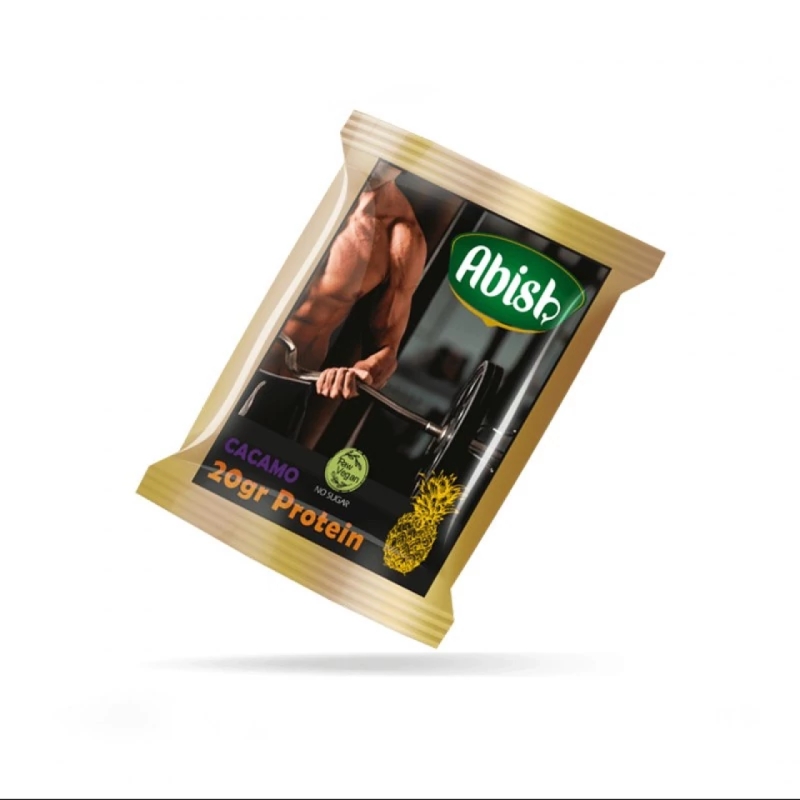 پروتئین بار وگان کاکامو آبیش حجم 50 گرم