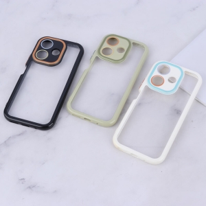 کاور دور رنگی محافظ لنزدار مناسب برای گوشی موبایل  شیائومی Poco M6 4G 