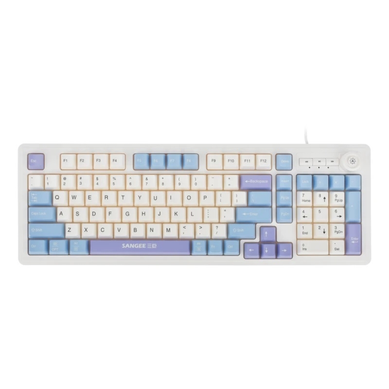 کیبورد چراغ دار سانجی مدل K18