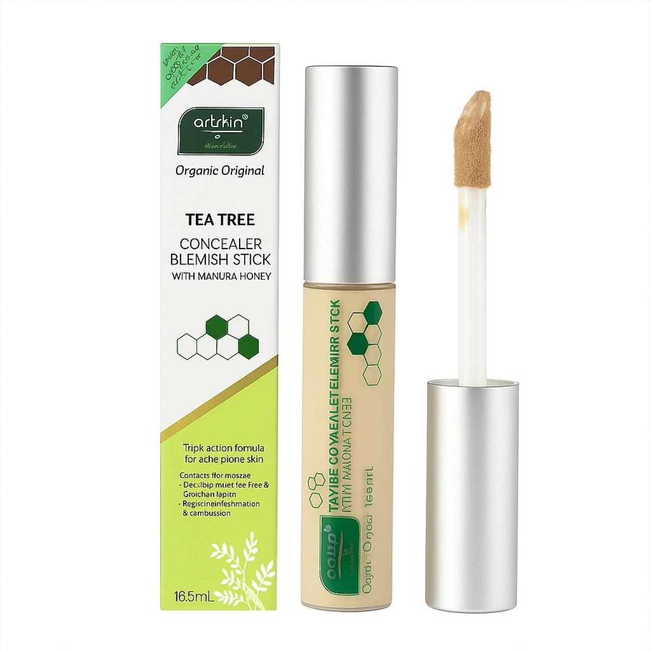 کانسیلر مایع آرت اسکین مدل ضد جوش و درخت چای و عسل وزن 15.5 میل شماره 01