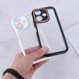 کاور دور رنگی محافظ لنزدار مناسب برای گوشی موبایل  شیائومی Poco M6 4G 