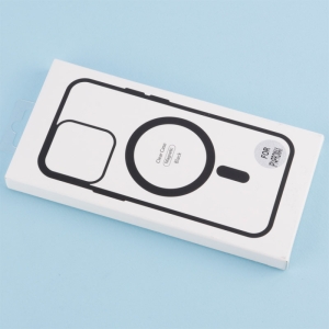 کاور PC شفاف دور رنگی مگ سیف مناسب برای گوشی موبایل آیفون iPhone 14 Pro Max