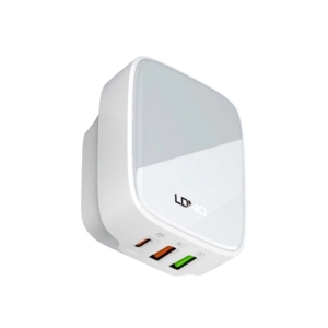 شارژر دیواری 32 وات الدینیو مدل Q334 به همراه کابل USB-C