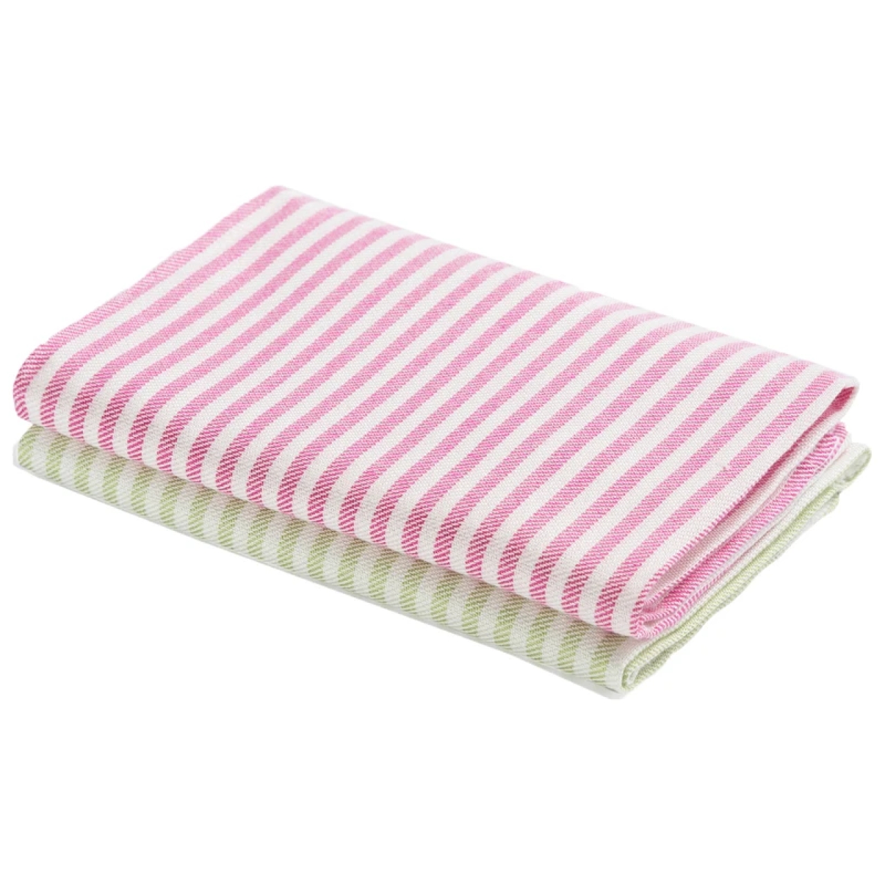 دستمال تنظیف ضخیم مدل راه راه سایز 50*70 بسته دو عددی