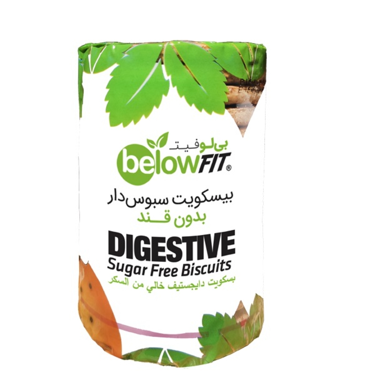 بیسکویت دایجستیو بدون قند بیلو حجم 200 گرمی