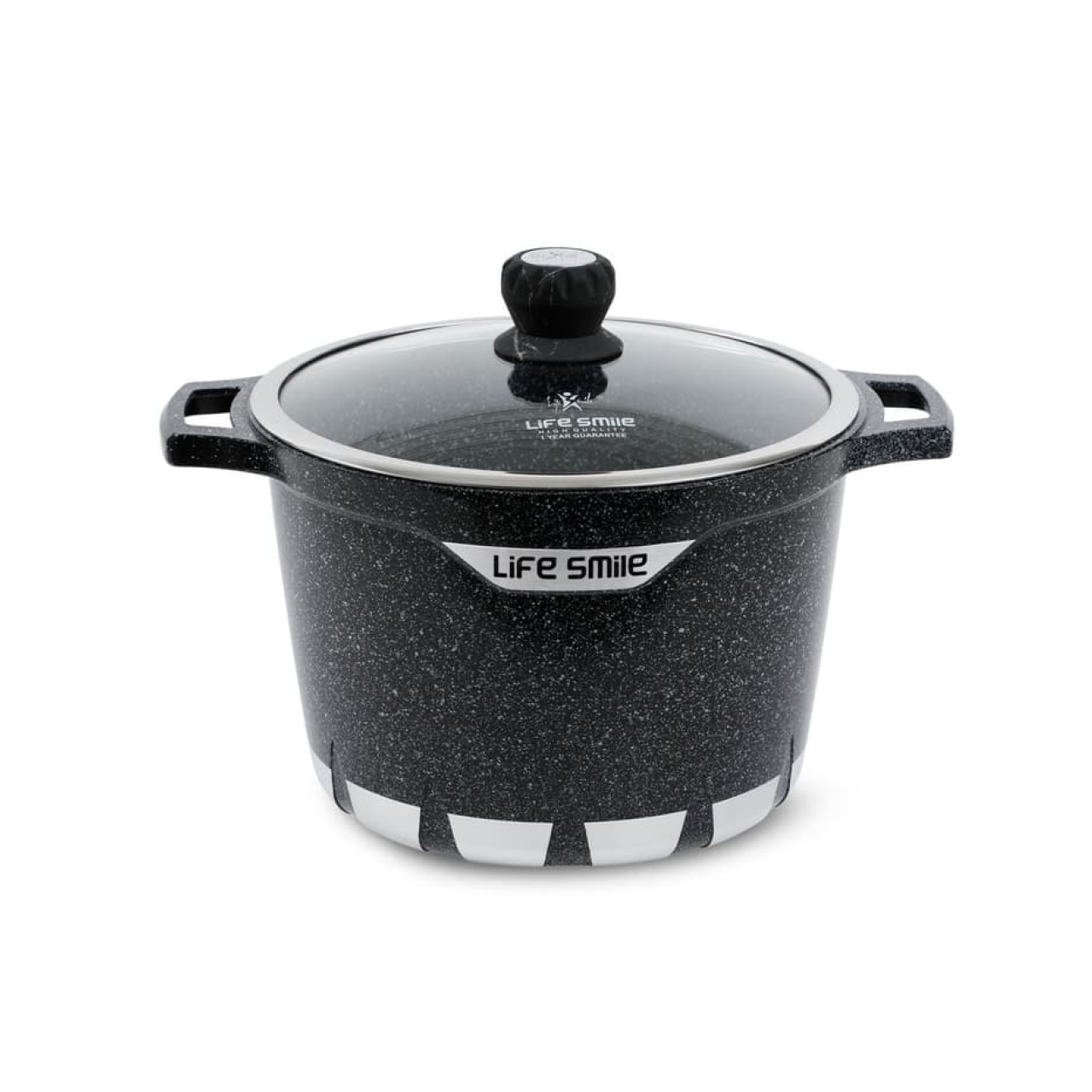 قابلمه آش گرانیتی لایف اسمایل FLCMRDP-24F سایز24