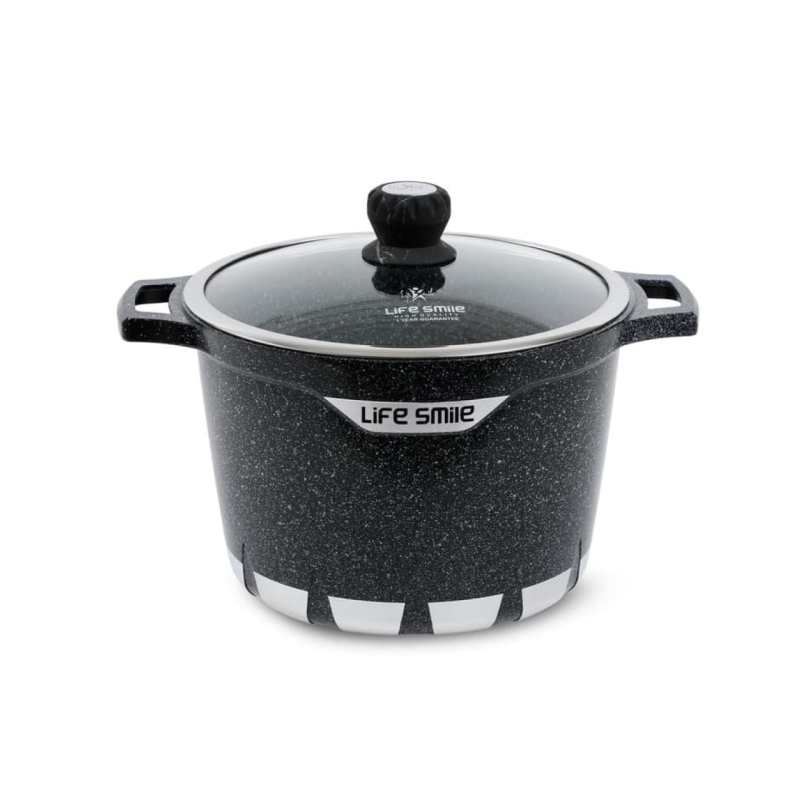 قابلمه آش گرانیتی لایف اسمایل FLCMRDP-24F سایز24