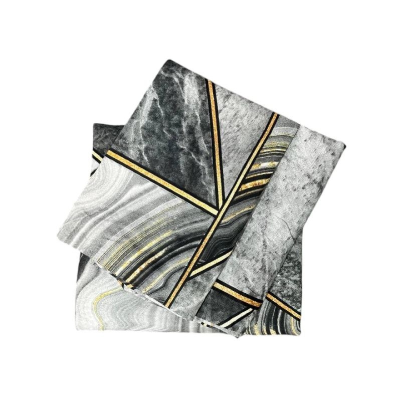 سرویس ملحفه کشدار و روبالشی دونفره 3 تکه Cheshik مدل لاریسا سایز 180*200 سانتی متر