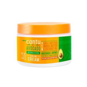 کرم فر کننده آووکادو کنتو Cantu Avocado Hydrating Curling Cream حجم 340 میلی لیتر 