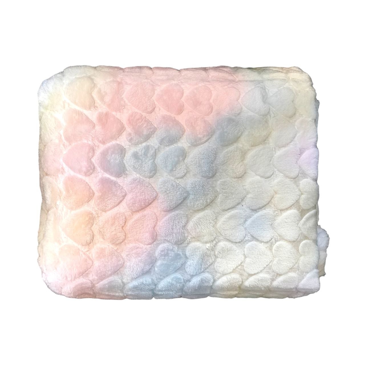 پتوی مسافرتی ژله ای دو نفره تیسا رنگین کمان 