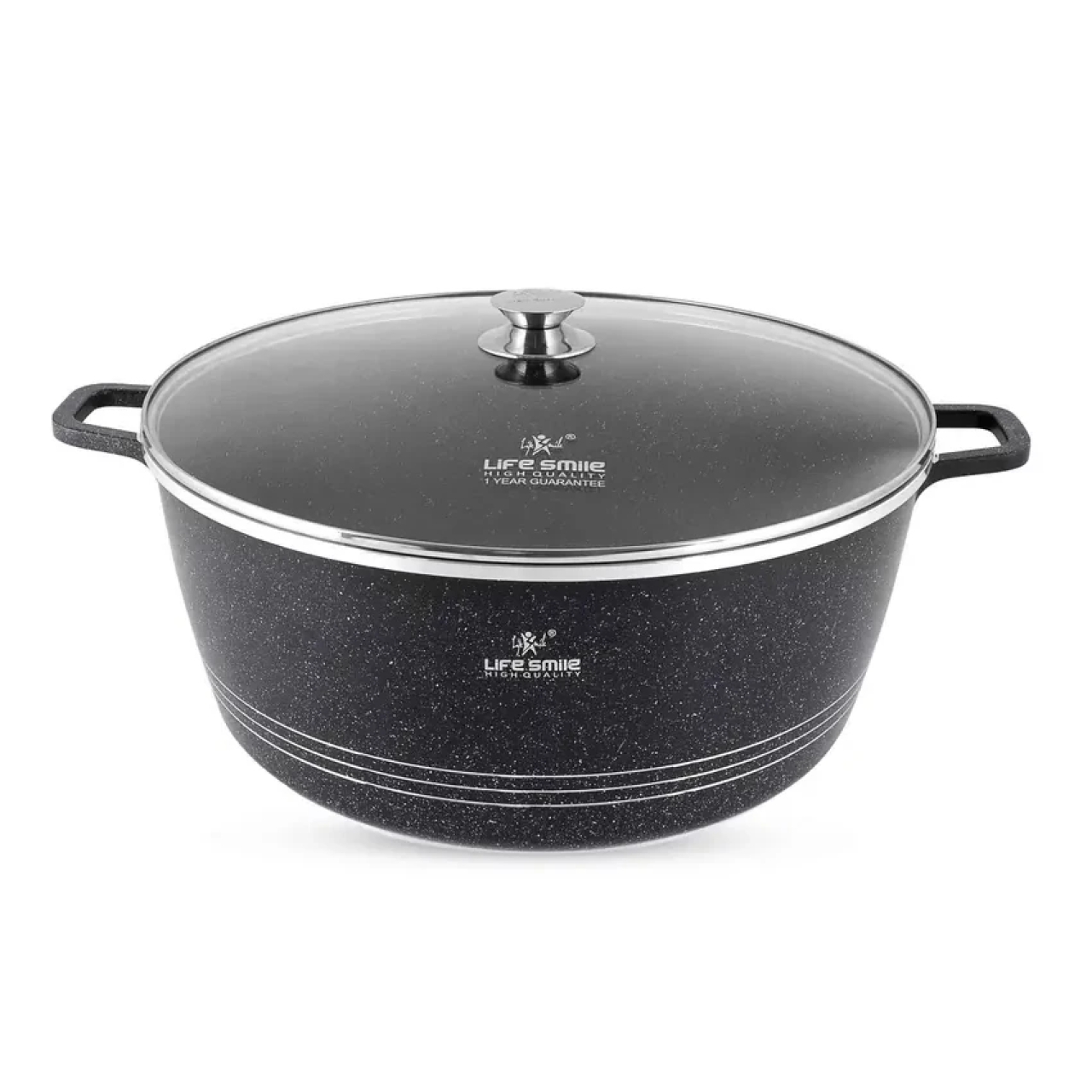 قابلمه گرانیتی لایف اسمایل مدل P7 سایز 32