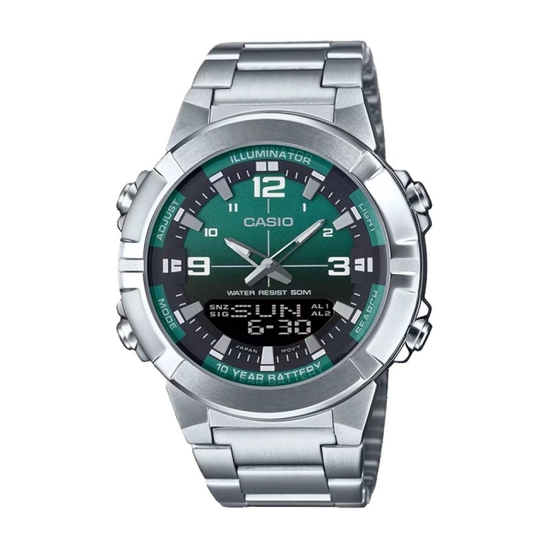 ساعت مچی عقربه‌ای کوارتز مردانه کاسیو مدل AMW-870DA-3AVDF