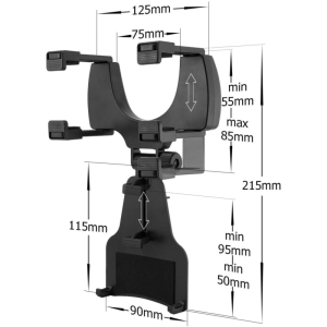 پایه نگهدارنده موبایل  اکی یس مدل car rearview mirror mount