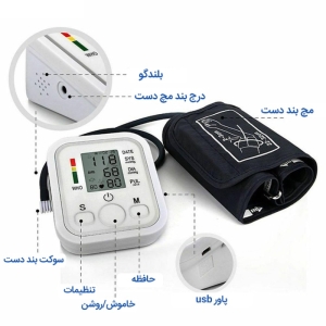 فشار سنج آرم استایل مدل سخنگوی فارسی 