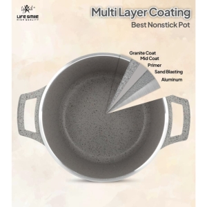 قابلمه آش گرانیتی لایف اسمایل FLCMRDP-24F سایز24