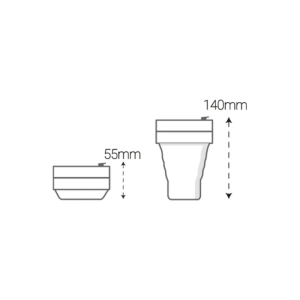 لیوان سفری پرووان مدل PFB0014
