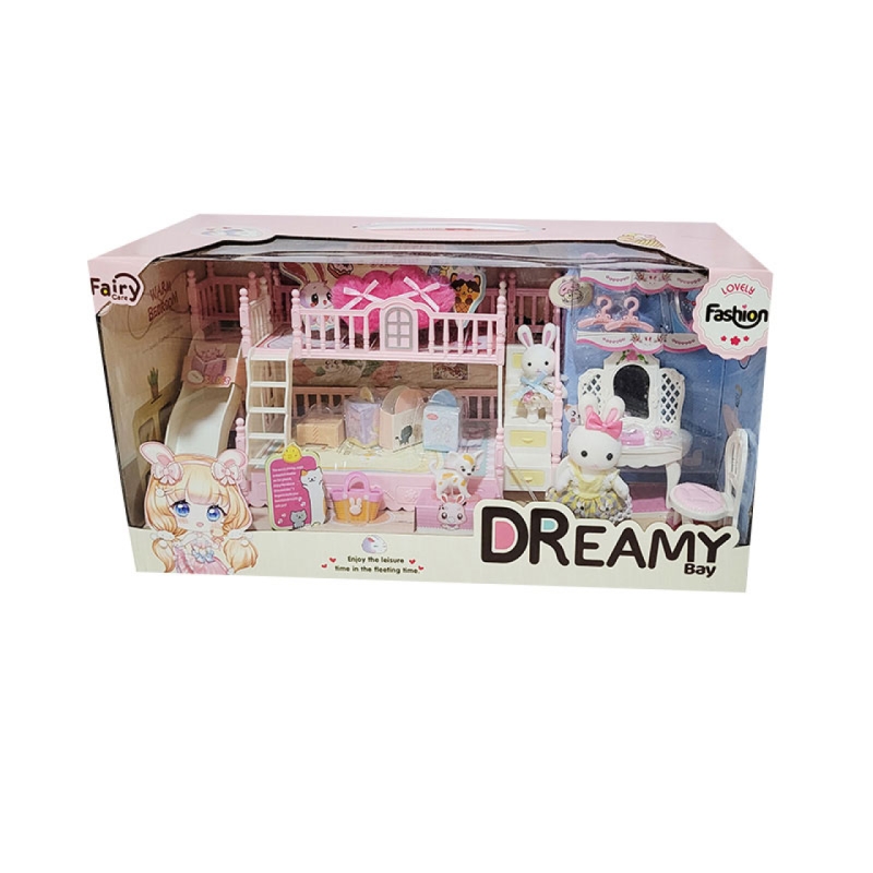 عروسک دخترانه مدل خانه خرگوش کد 6638