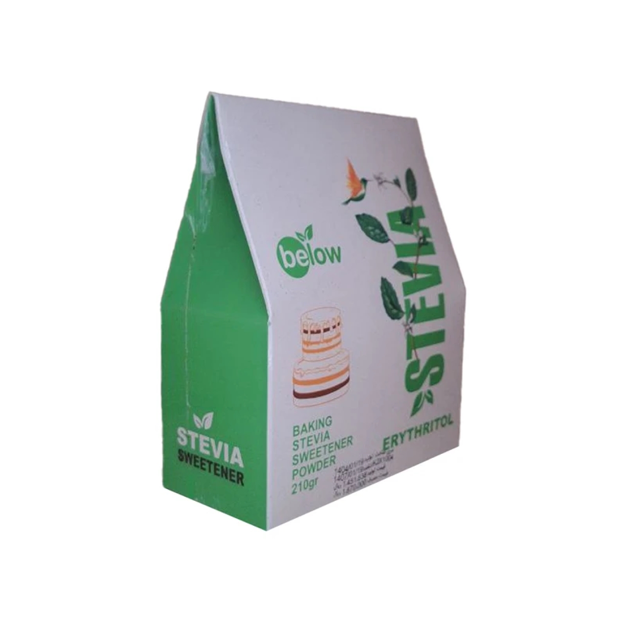 شیرین کننده کتو اریتریتول مخصوص آشپزی بیلو 210 گرمی