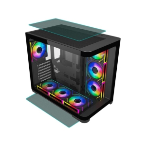 کیس کامپیوتر گیمینگ اوست مدل GT-AQ18-MB