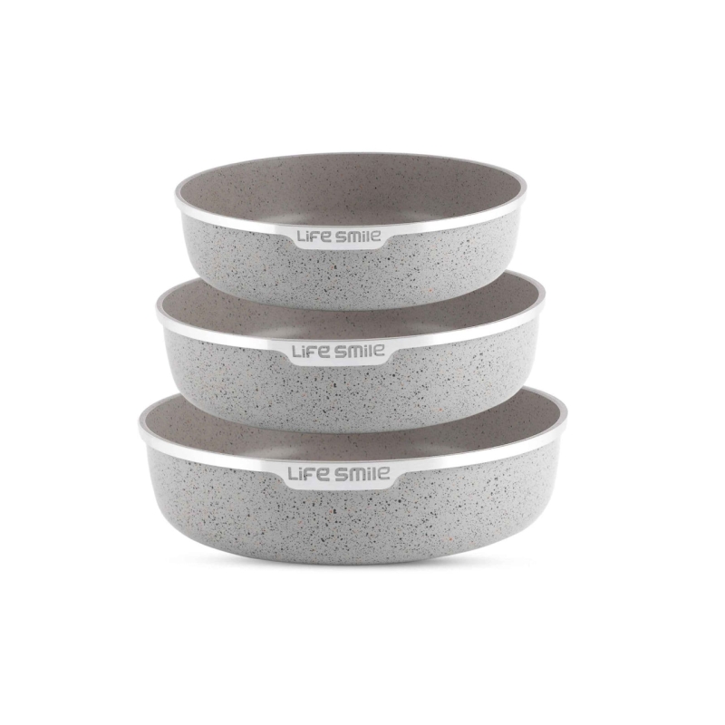 ست قالب کیک سایز 24-28-32 گرانیتی لایف اسمایل FLCMCK-6-3