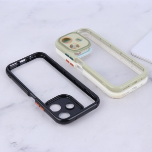 کاور دور رنگی محافظ لنزدار مناسب برای گوشی موبایل  شیائومی Poco M6 4G 