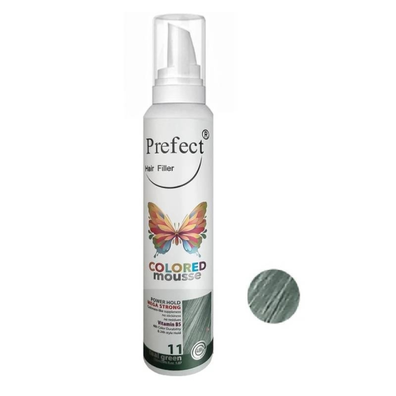 موس مو پرفکت هیر فیلر شماره 11 حجم 150 میلی لیتر رنگ سبز کله غازی