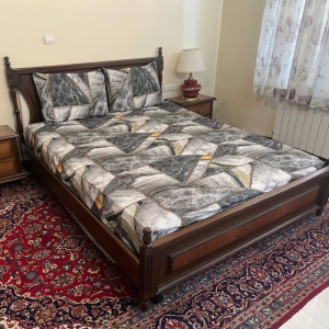 سرویس ملحفه کشدار و روبالشی دونفره 3 تکه Cheshik مدل لاریسا سایز 180*200 سانتی متر