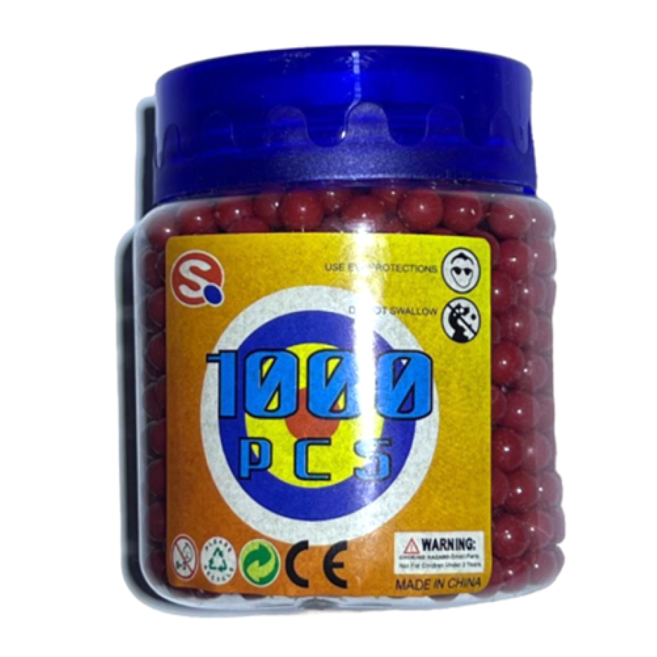 ساچمه پلاستیکی تفنگ بسته 1000 عددی 