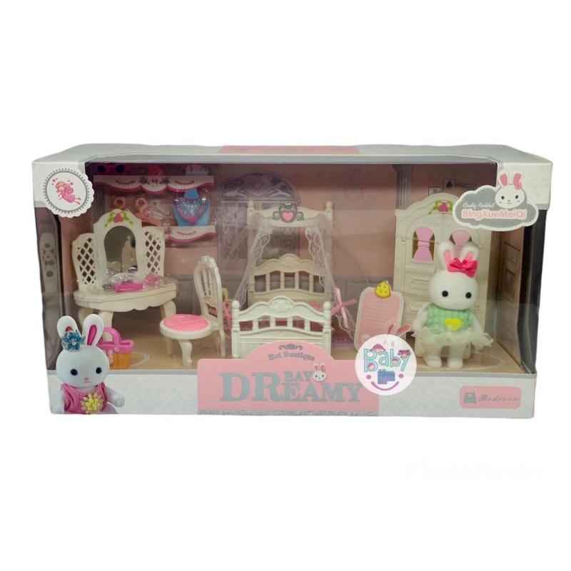 عروسک دخترانه مدل خانه خرگوش کد 6616