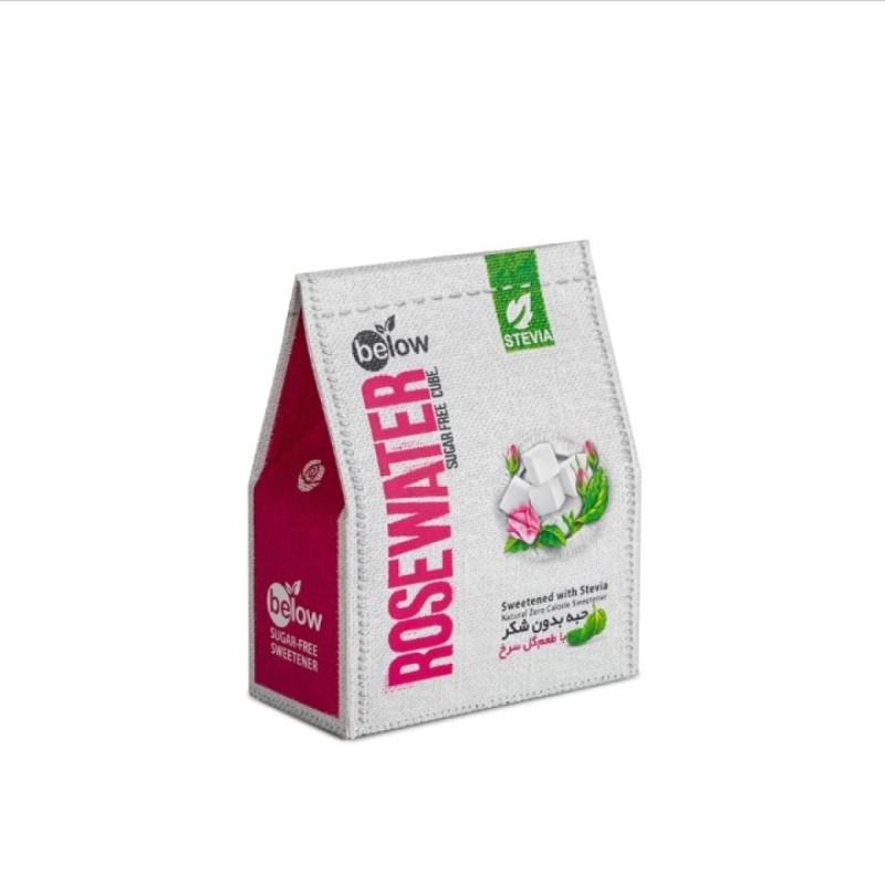 حبه بدون شکر حاوی استویا با طعم گل سرخ بیلو - 300 گرم
