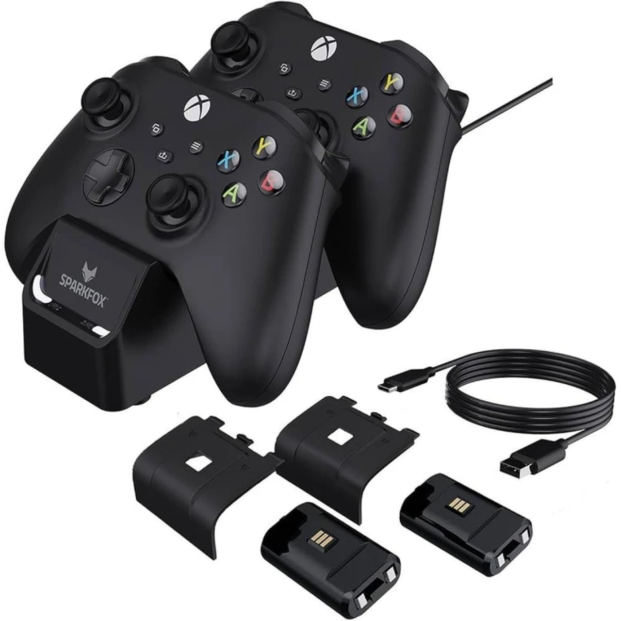 پایه شارژر اسپارک فاکس مدل W20X513 مناسب برای دسته بازی Xbox Series X / S