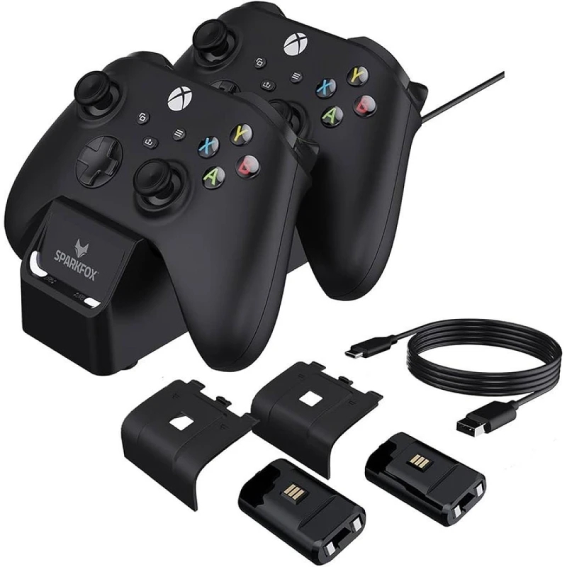 پایه شارژر اسپارک فاکس مدل W20X513 مناسب برای دسته بازی Xbox Series X / S