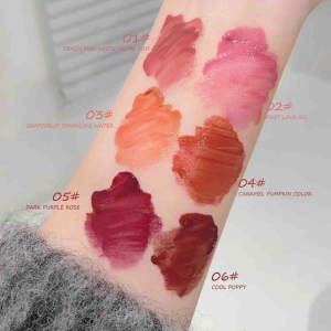 لیپ گلاس گی گی بیر مدل خیس پاستیلی GEGE BEAR شماره 04