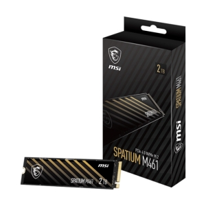 حافظه SSD اینترنال ام اس آی مدل SPATIUM M461 PCIe 4.0 NVMe M.2 ظرفیت 2 ترابایت
