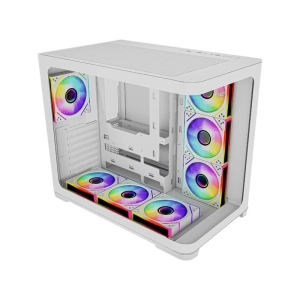 کیس کامپیوتر گیمینگ اوست مدل GT-AQ18-MW