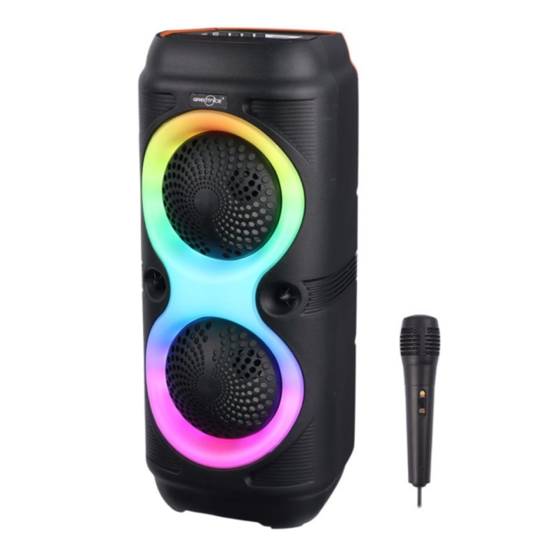 اسپیکربلوتوثی قابل حمل گریت نایس مدل GTS-2131 سایز8 اینچ با میکروفون سیمی