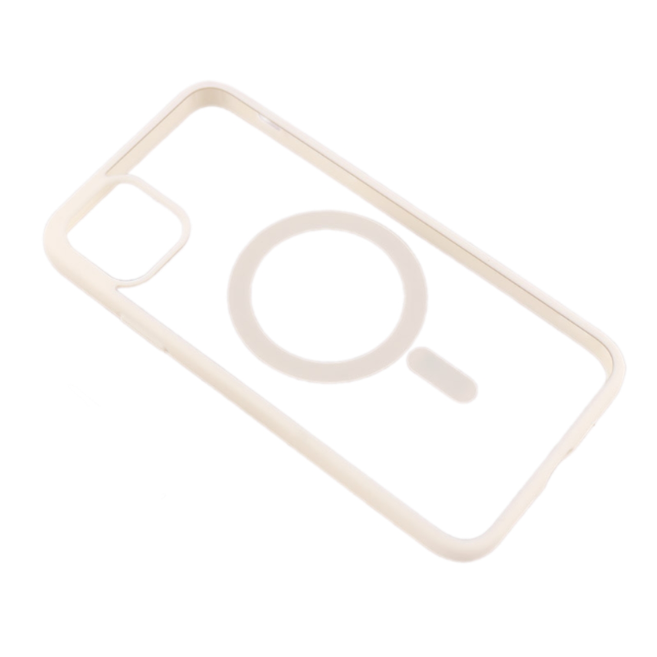 کاور PC شفاف دور رنگی مگ سیف مناسب برای گوشی موبایل آیفون iPhone 11 Pro Max